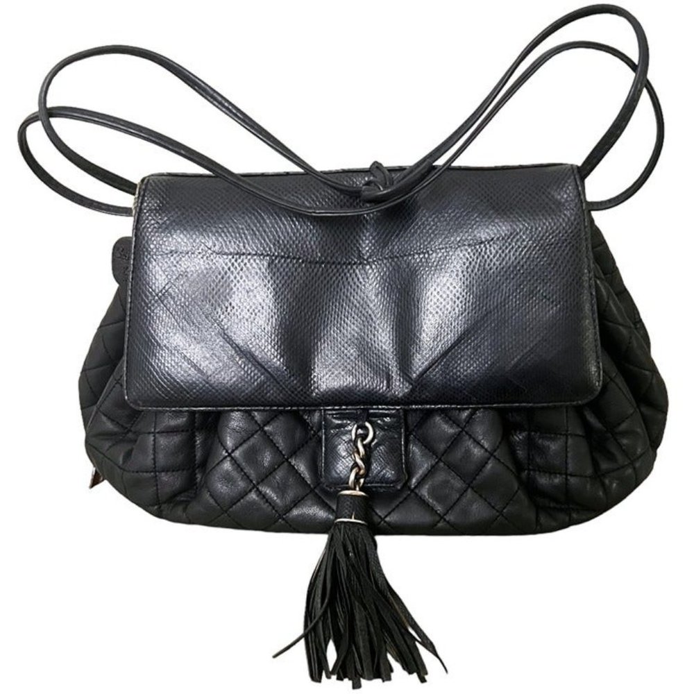 Black Handbag Purse Susan Gail